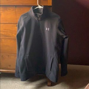 Under Armour quarter zip fleece - black